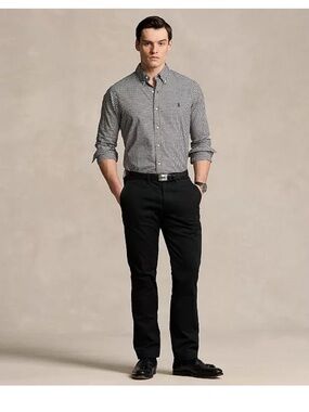 Ralph Lauren Black and White Gingham Shirt